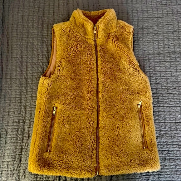 J. Crew Plush Fleece Excursion Vest XXS - Picture 1 of 4